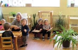 Another busy morning in the Lyonsgate Montessori Toddler classroom.