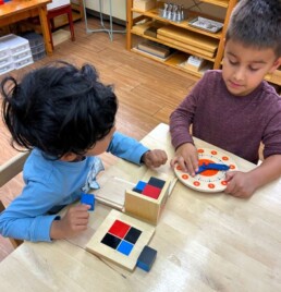 The first full week of school is when we make and work with new friends.