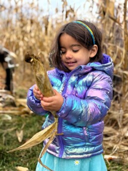 Lyonsgate Montessori School Casa students enjoyed a Halloween field trip to a farm.
