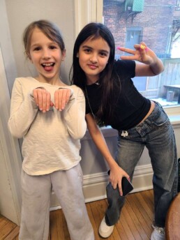 Lyonsgate Montessori School Elementary students celebrating the friends we make throughout our school journeys.